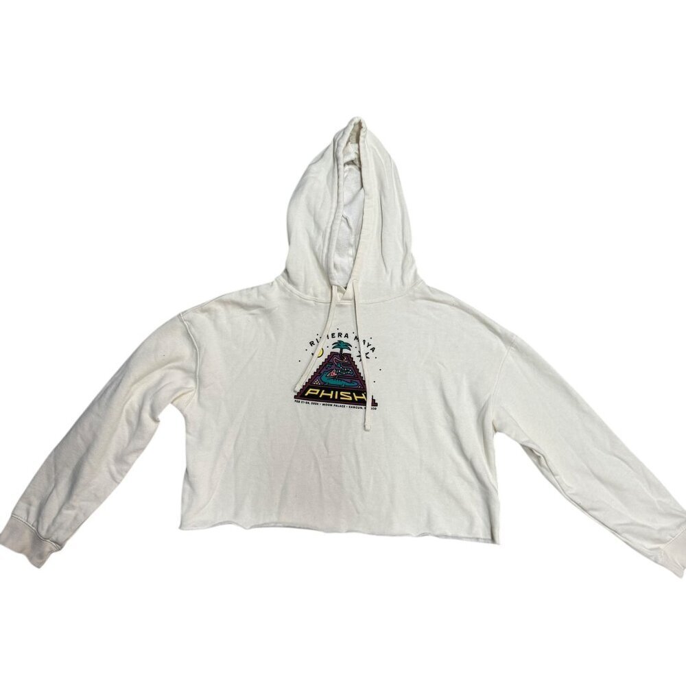 Phish Riviera Maya 2024 Cropped Hoodie – Size M – Gently Used